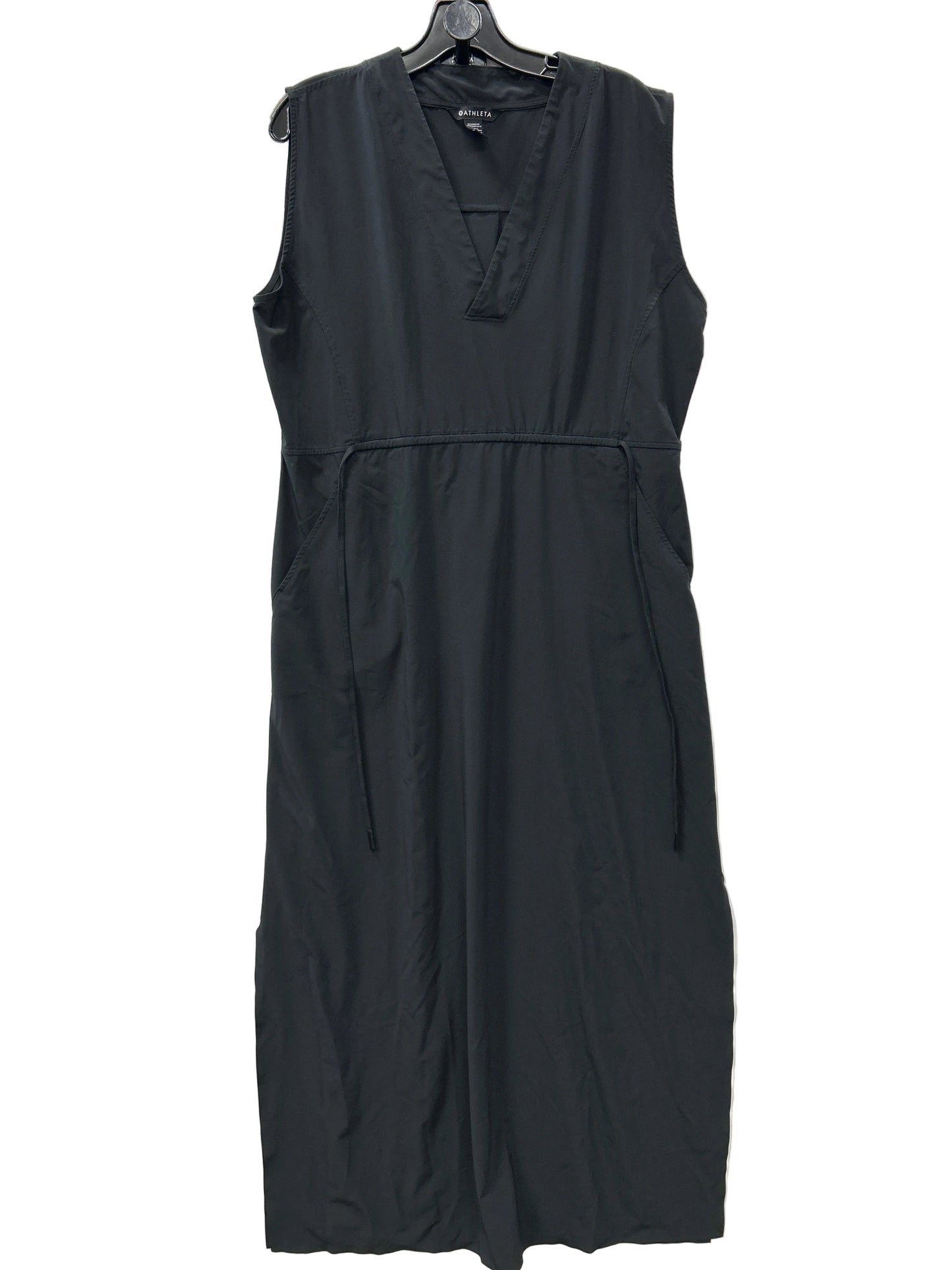 Athletic Dress By Athleta In Black, Size:M
