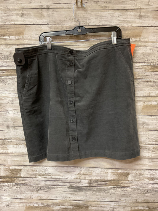 Skirt Mini & Short By J. Crew In Grey, Size:20