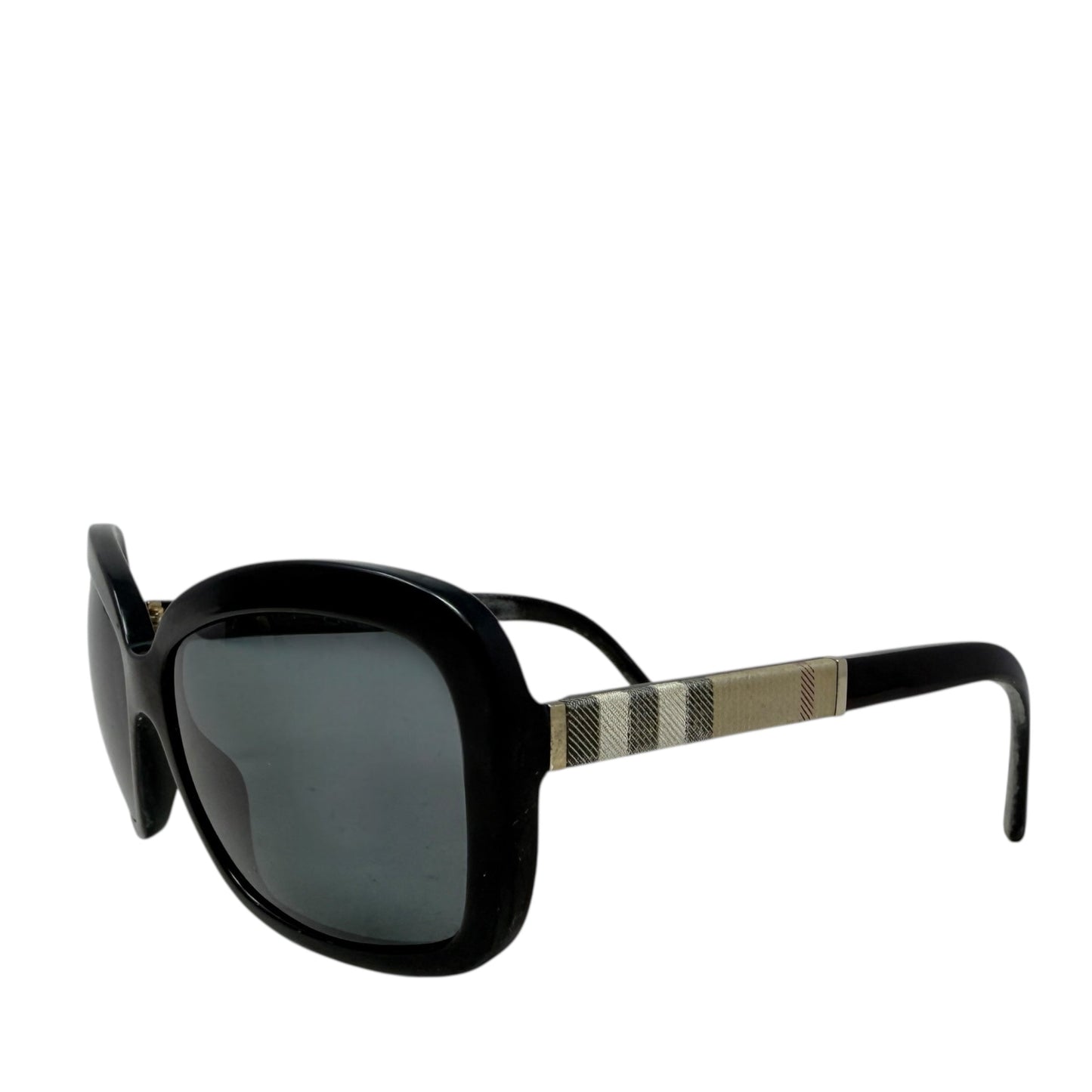 Classic Print Rounded Square B4173 Sunglasses Luxury Designer By Burberry