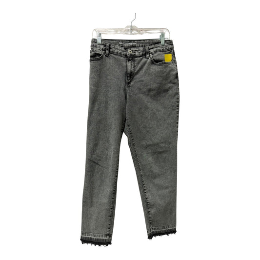 Jeans Straight By Inc In Grey, Size:14