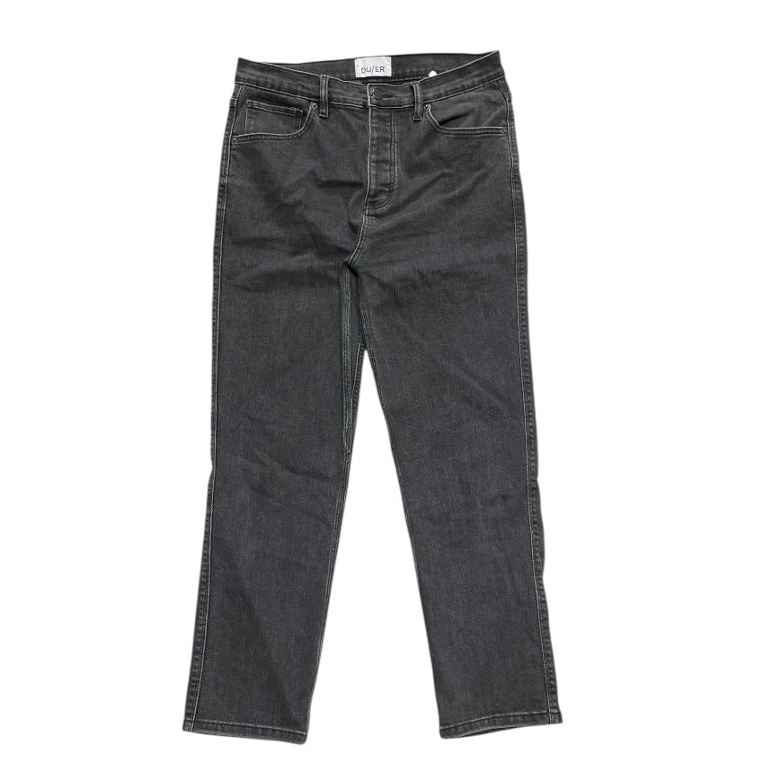 Jeans Straight By Cmc In Black Denim, Size:12