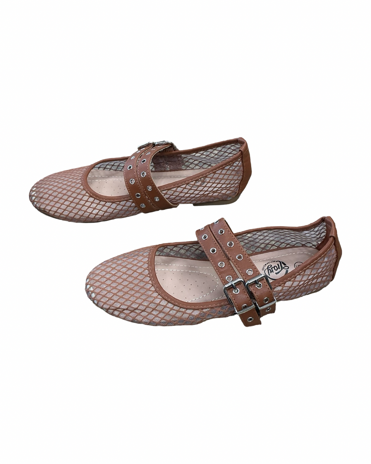 Shoes Flats By Clothes Mentor In Brown, Size:6