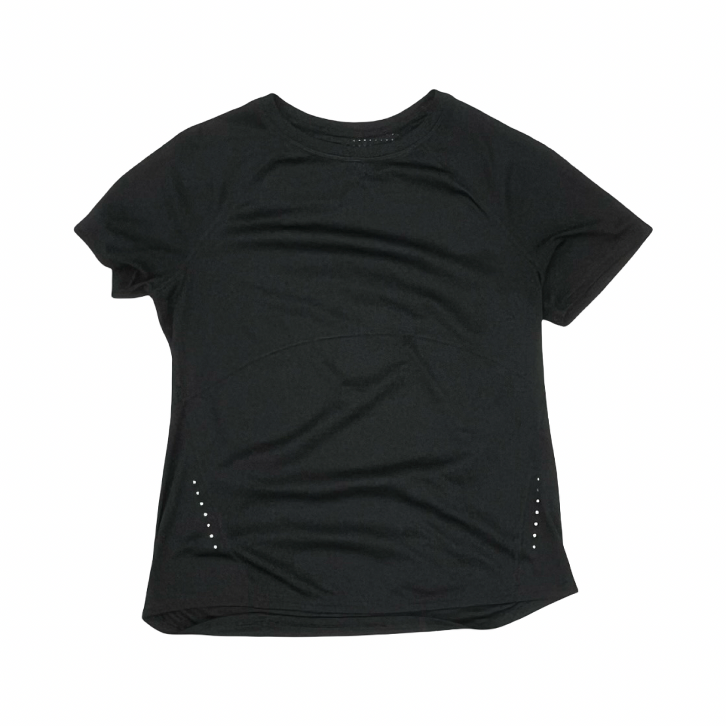 Athletic Top Ss By Avia In Black, Size:M