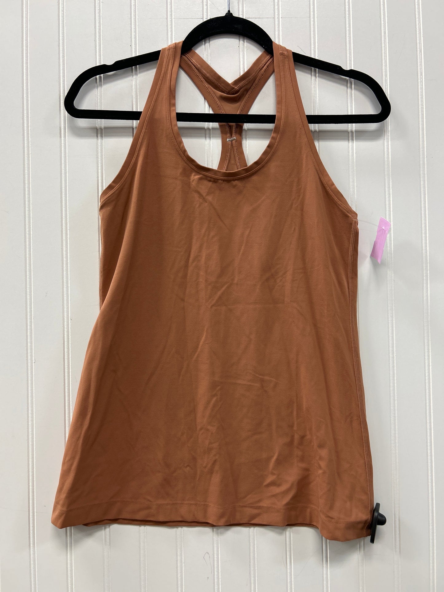 Athletic Tank Top By Lululemon In Tan, Size:10