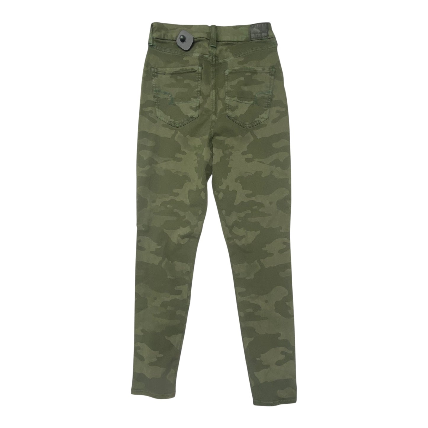 Jeans Skinny By American Eagle In Camouflage Print, Size:8