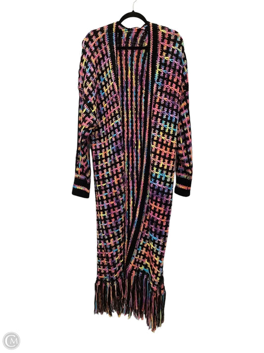 Sweater Cardigan By Shein In Multi-colored, Size: L