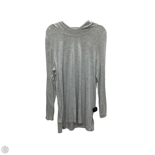 Top Long Sleeve By Zenergy By Chicos In Grey, Size: 2