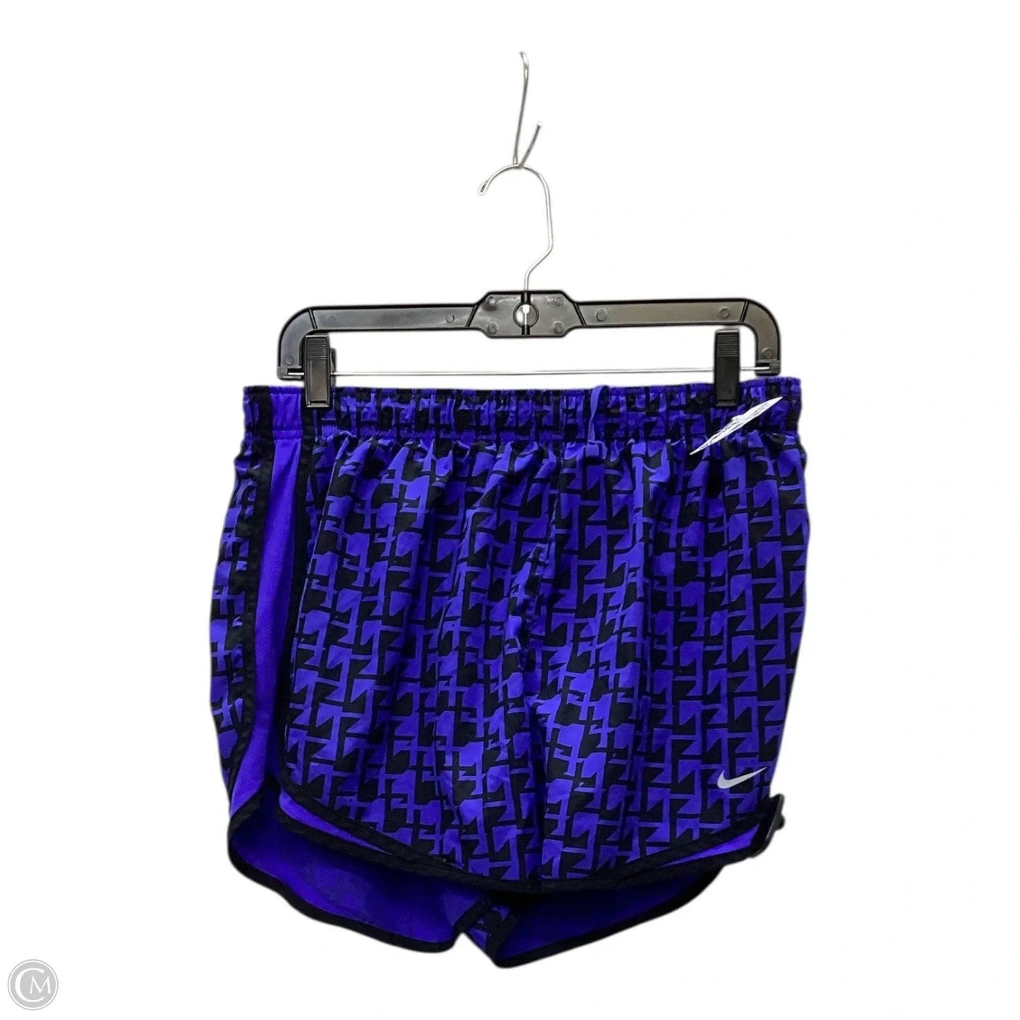 Athletic Shorts By Nike Apparel In Blue & Green, Size: Xl