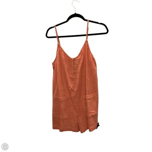 Romper By Roxy In Orange, Size: L
