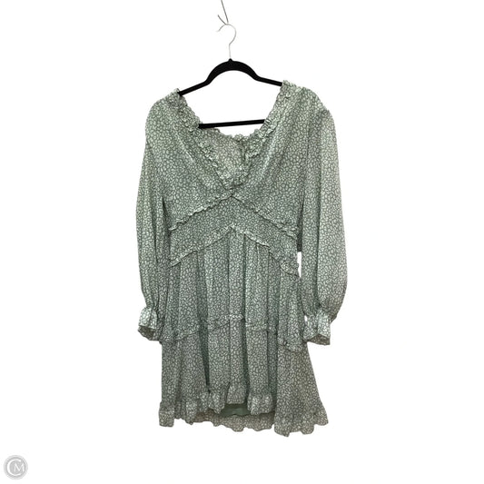 Dress Casual Short By Shein In Green, Size: L