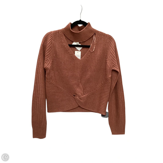 Sweater By Pink Rose In Pink, Size: L