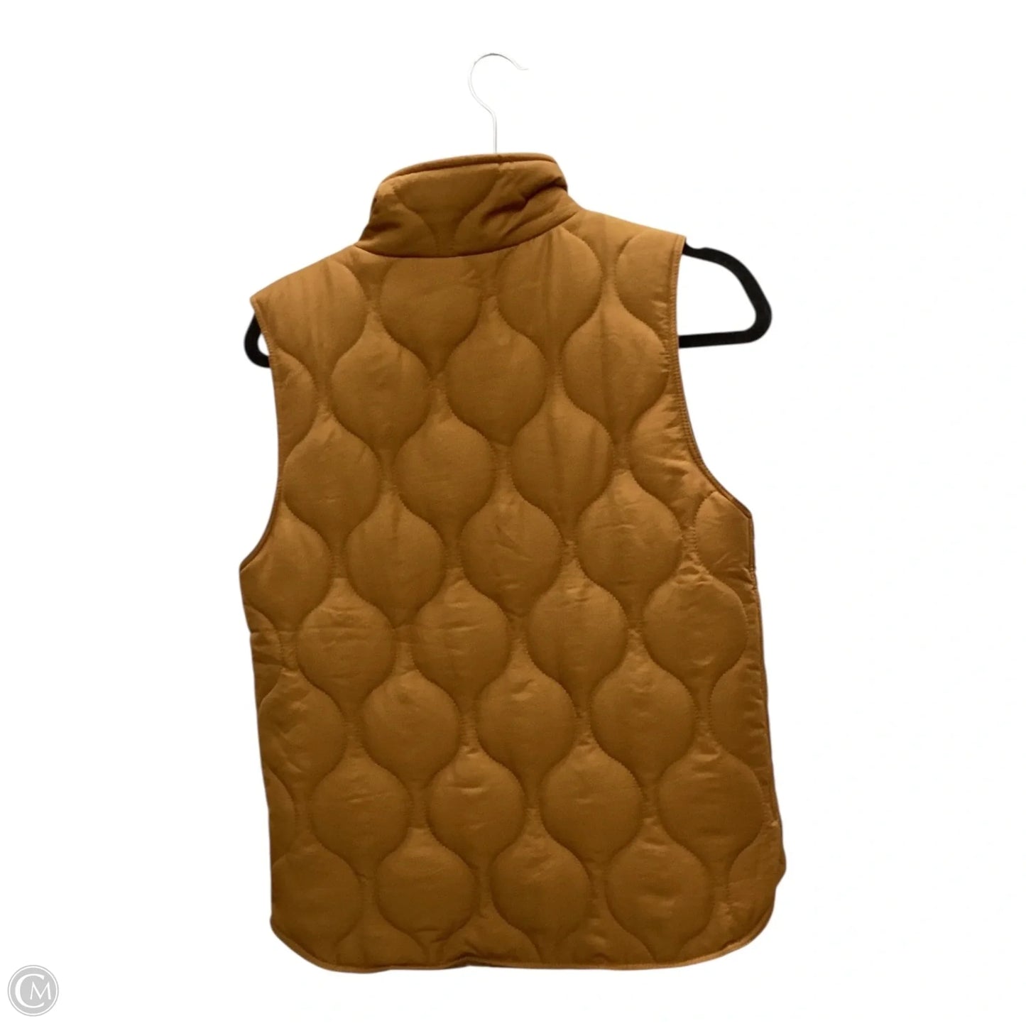 Vest Puffer & Quilted By Staccato In Orange, Size: S