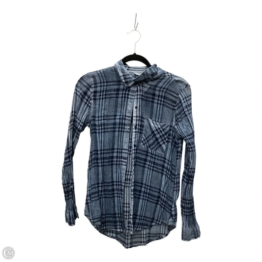 Top Long Sleeve By Lucky Brand In Blue, Size: S