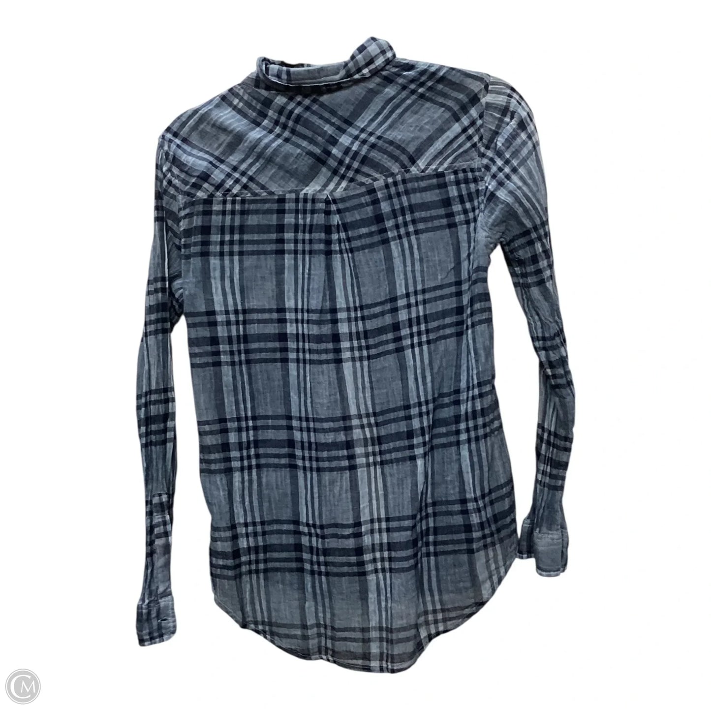 Top Long Sleeve By Lucky Brand In Blue, Size: S