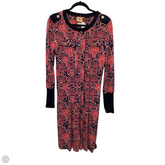 Dress Designer By Tory Burch In Red, Size: Xs