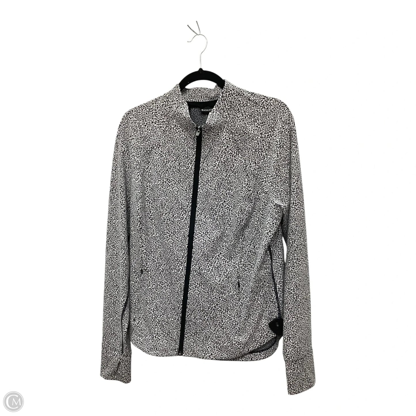 Athletic Jacket By Athleta In Animal Print, Size: Xl