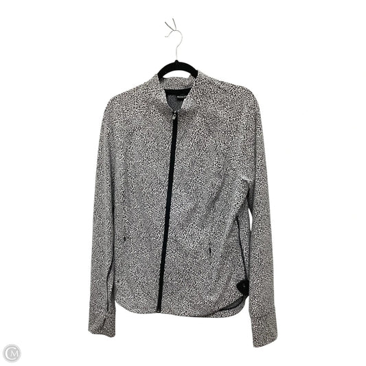 Athletic Jacket By Athleta In Animal Print, Size: Xl