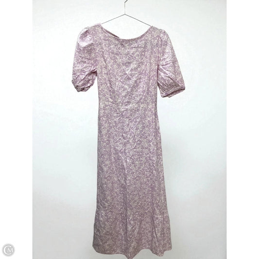 Dress Casual Maxi By Who What Wear In Purple, Size: Xs
