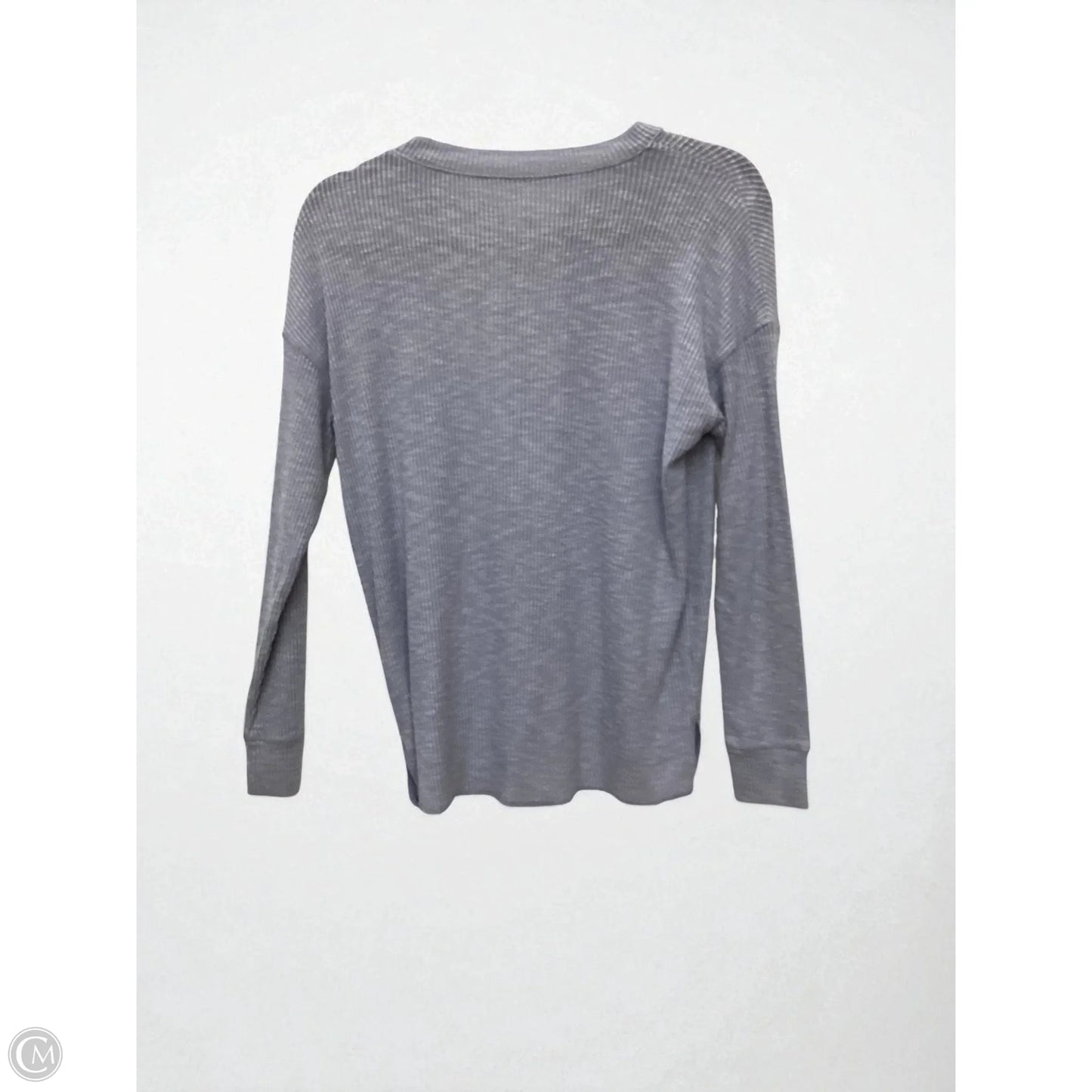 Top Long Sleeve Basic By American Eagle In Blue, Size: Xs