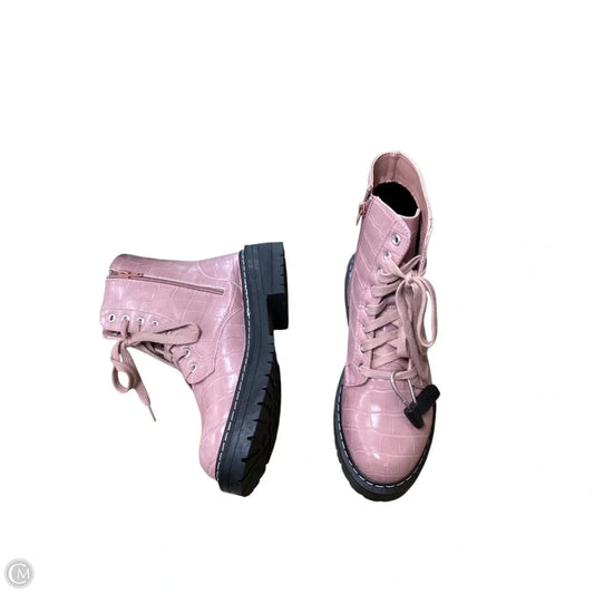 Boots Ankle Heels By Sugar In Black, Size: 8.5