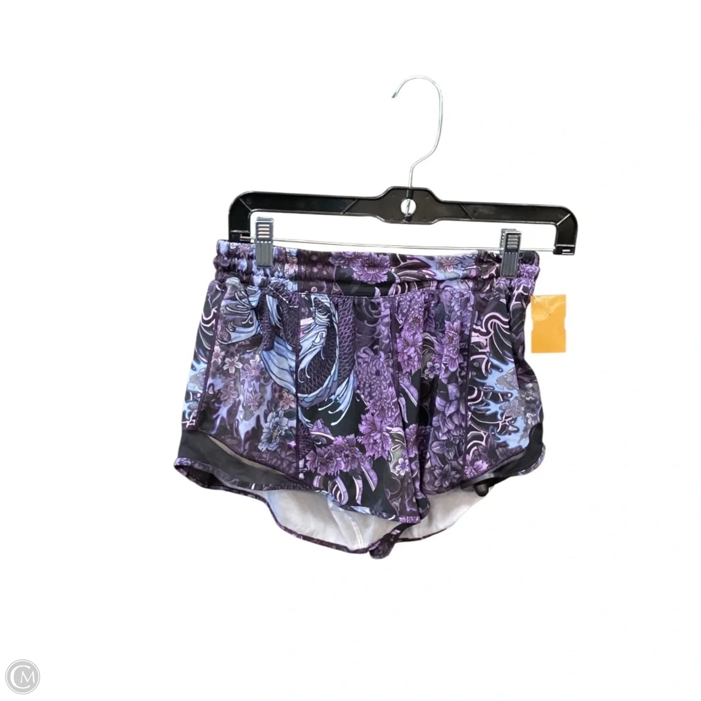 Athletic Shorts By Lululemon In Purple, Size: 8
