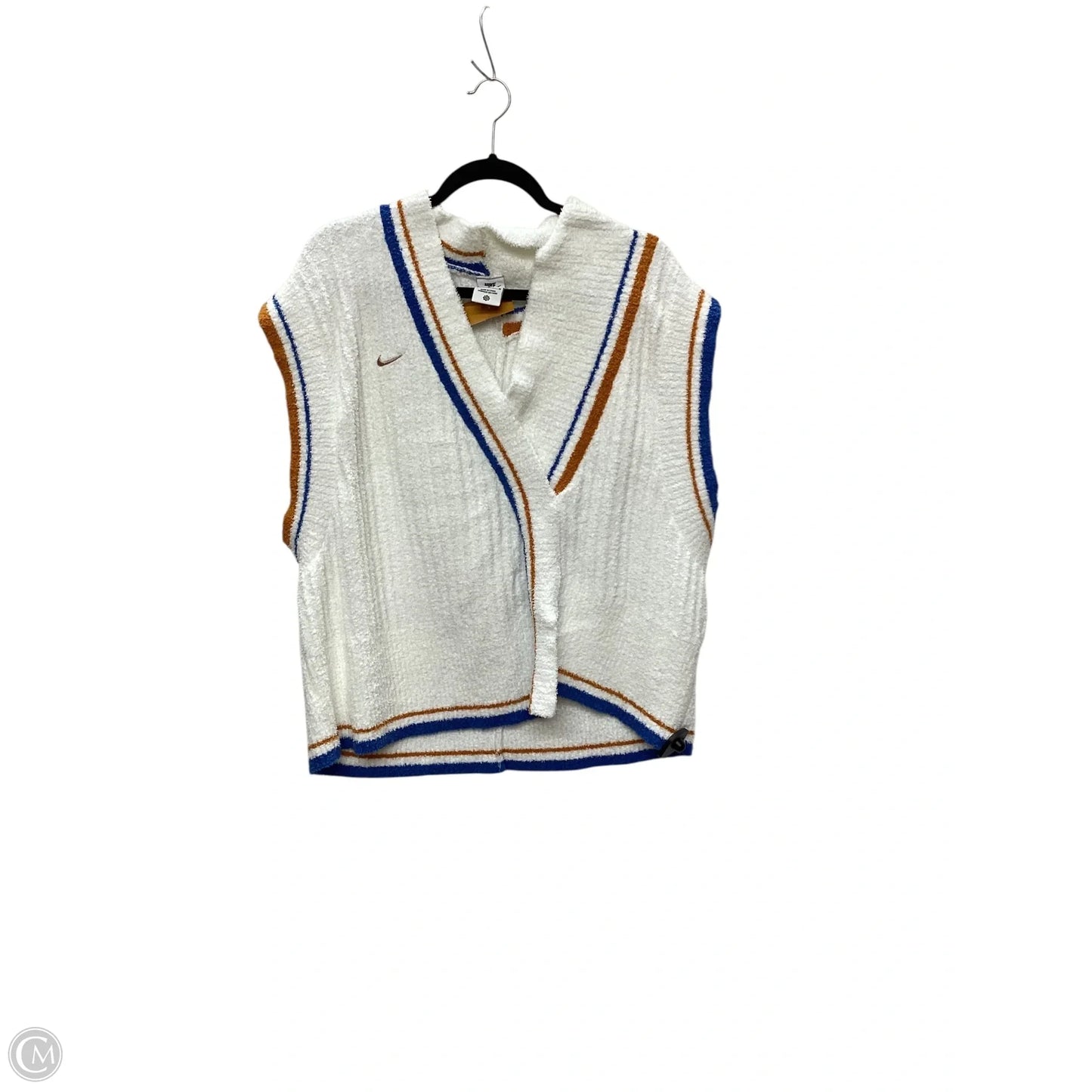 Vest Other By Nike Apparel In White, Size: M