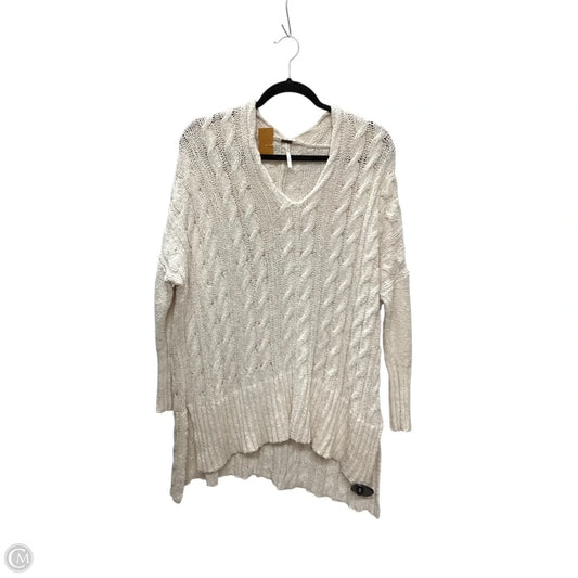 Sweater By Free People In Cream, Size: S
