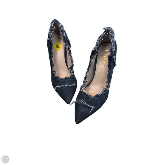 Shoes Heels Stiletto By Liliana In Black, Size: 9