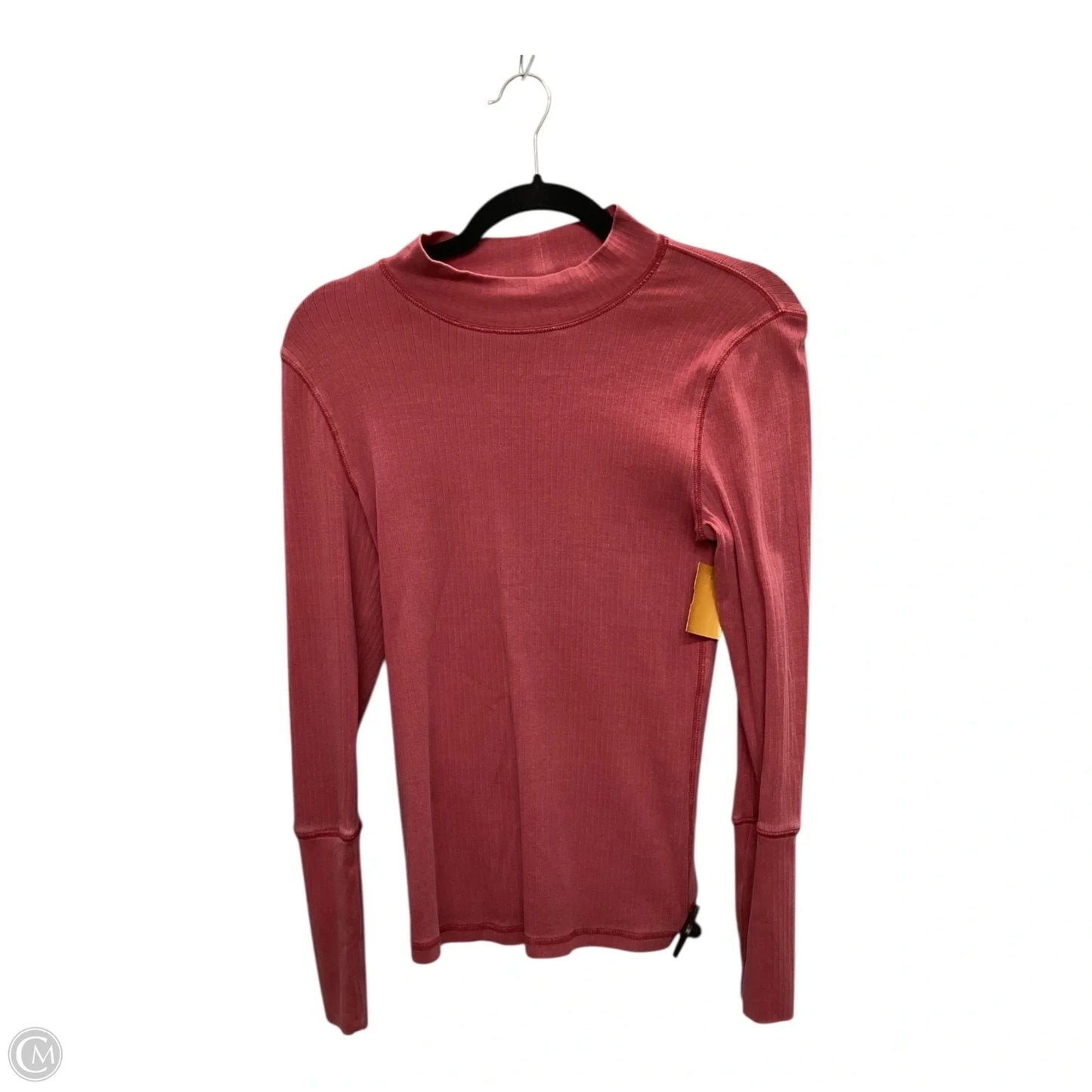 Top Long Sleeve Basic By Free People In Red, Size: M