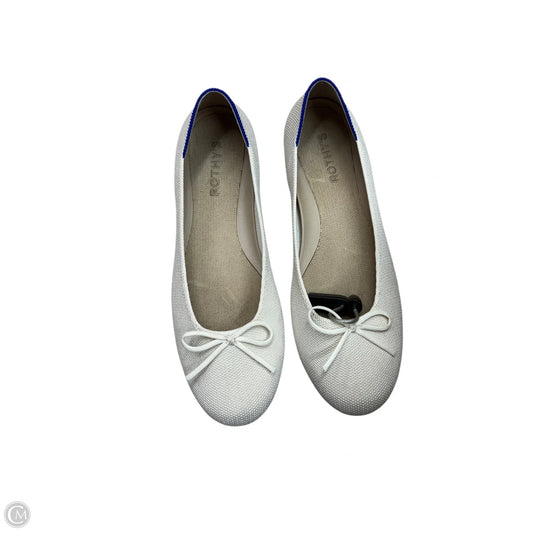 Shoes Flats By Rothys In Cream, Size: 10