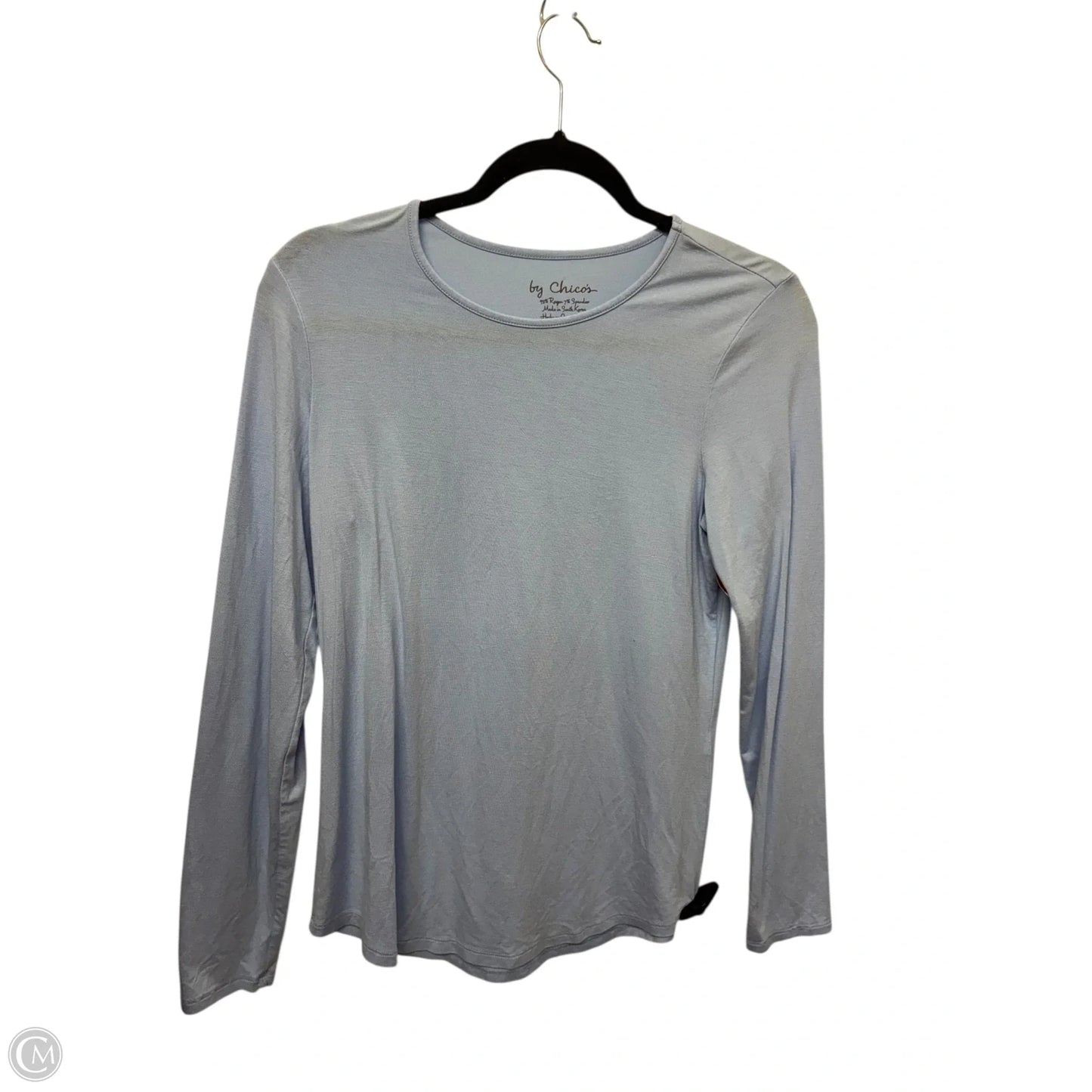 Top Long Sleeve By Chicos In Blue, Size: 0