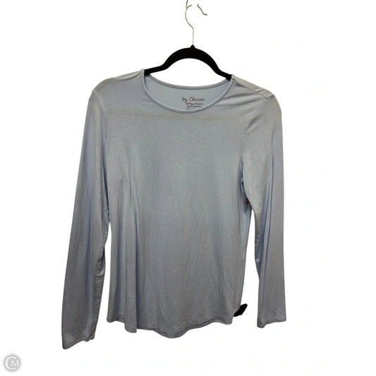 Top Long Sleeve By Chicos In Blue, Size: 0