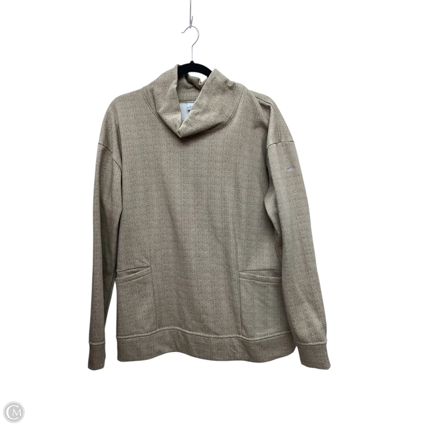 Top Long Sleeve By Columbia In Tan, Size: Xl