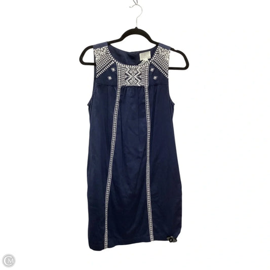 Dress Casual Short By Caslon In Blue, Size: Xs