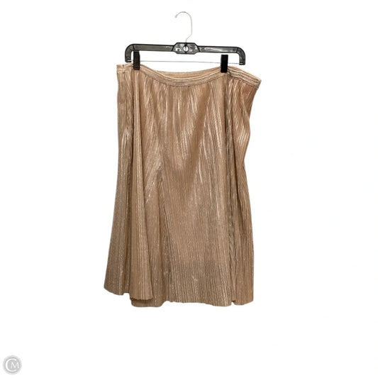 Skirt Midi By Maeve In Pink, Size: L