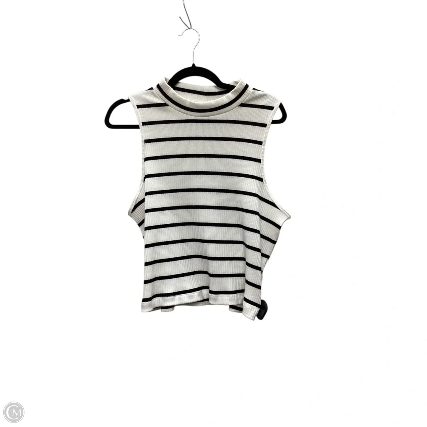 Top Sleeveless By Old Navy In Striped Pattern, Size: Xl