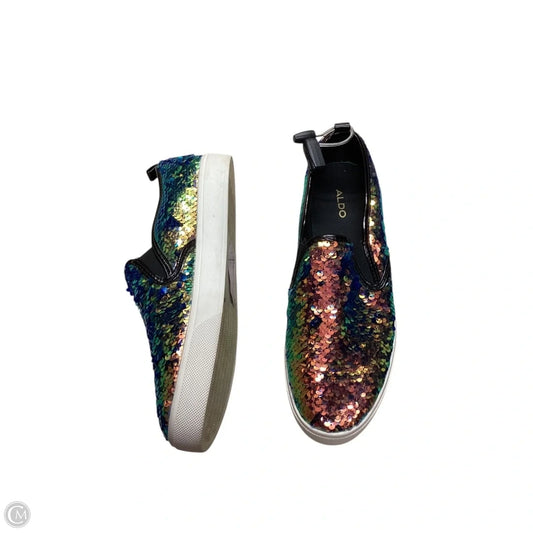 Shoes Flats By Aldo In Multi-colored, Size: 10