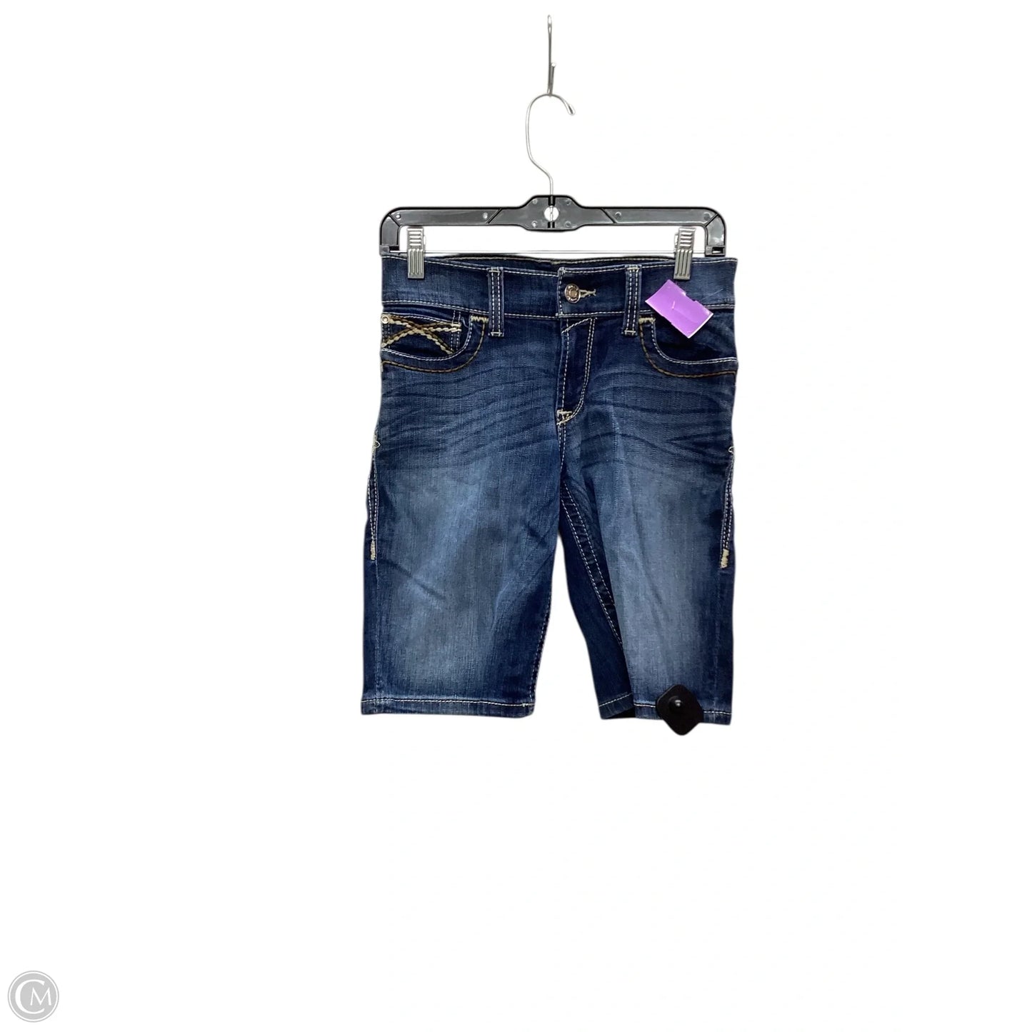 Shorts By Ariat In Blue Denim, Size: 6