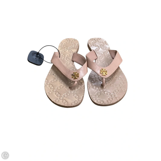Sandals Designer By Tory Burch In Pink, Size: 8.5