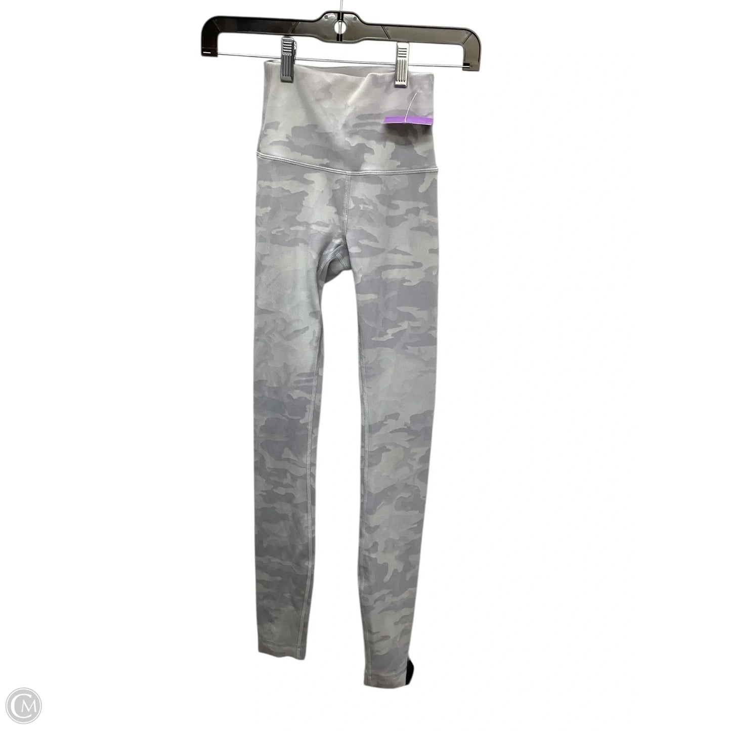 Athletic Leggings By Lululemon In White, Size: 0