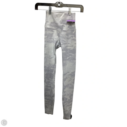 Athletic Leggings By Lululemon In White, Size: 0