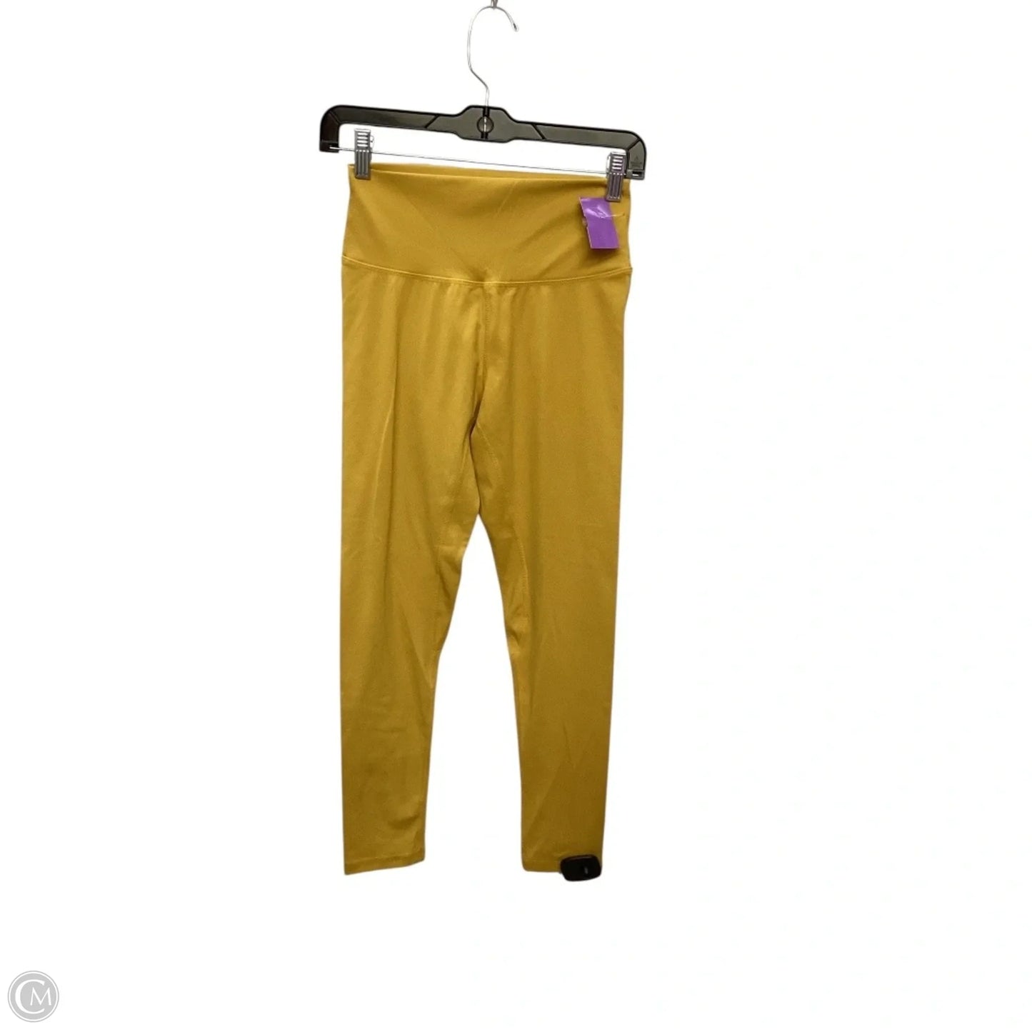 Athletic Leggings By Lululemon In Yellow, Size: 4