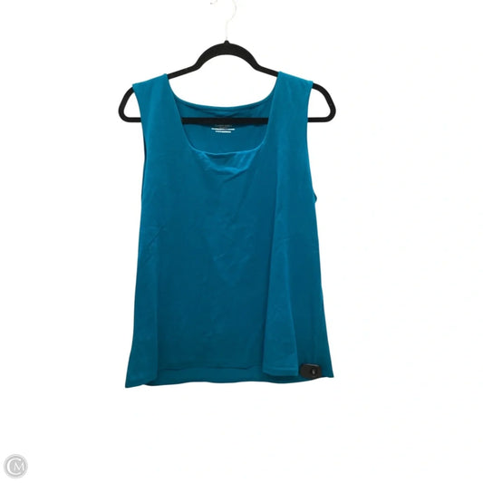 Top Sleeveless Basic By Chicos In Blue, Size: Xl