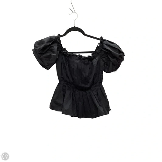 Top Short Sleeve By Antonio Melani In Black, Size: 2