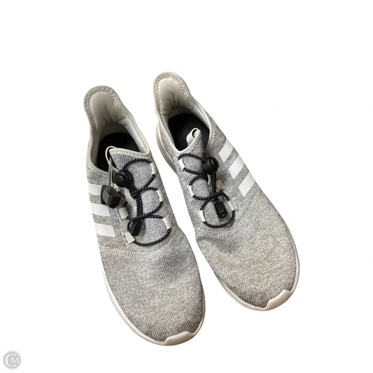 Shoes Athletic By Adidas In Grey, Size: 10