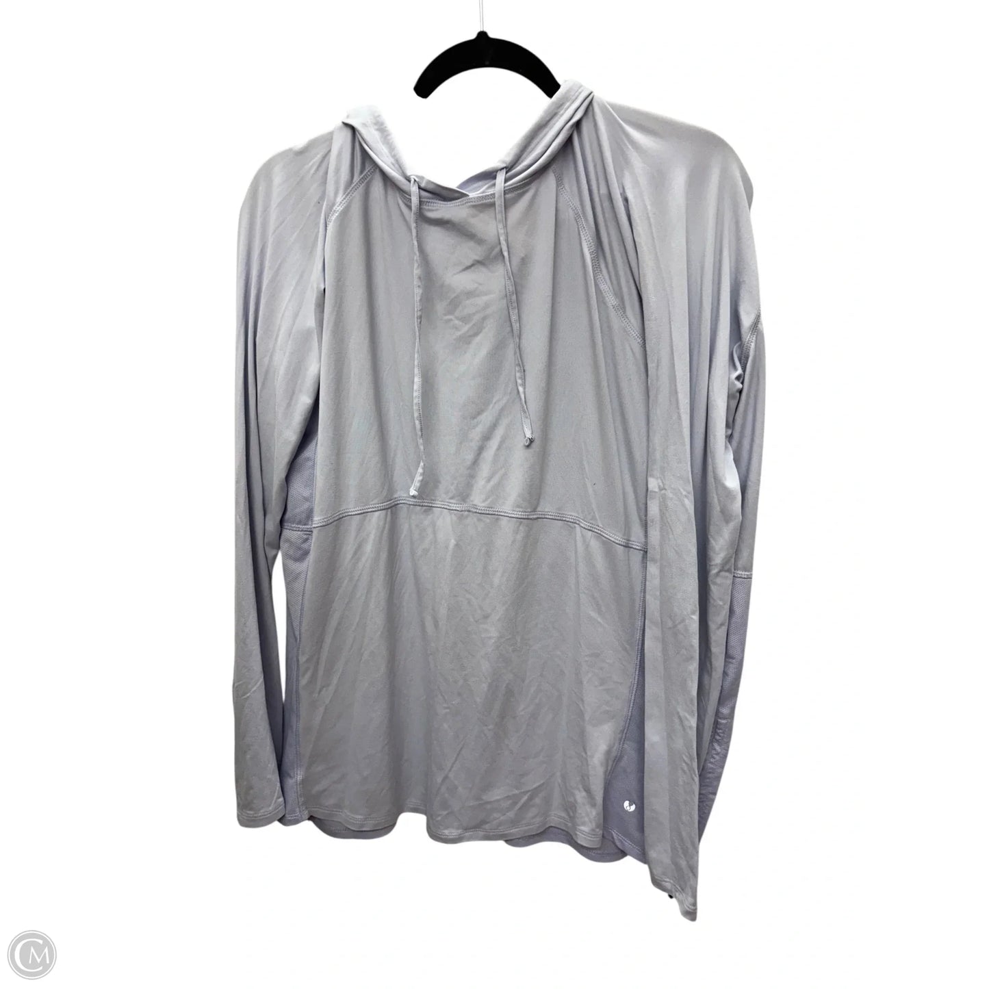 Athletic Sweatshirt Hoodie By Layer 8 In Purple, Size: L