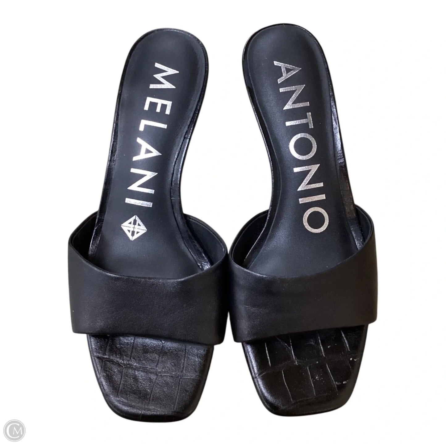 Sandals Heels Kitten By Antonio Melani In Black, Size: 7