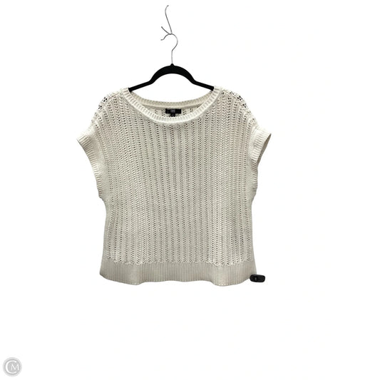 Vest Designer By Frye In Cream, Size: L