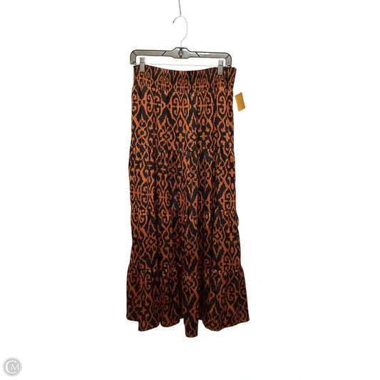 Skirt Maxi By Chicos In Multi-colored, Size: 8