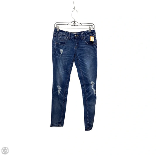 Jeans Skinny By Free People In Blue Denim, Size: 2
